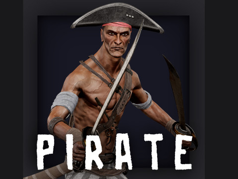 Pirate R2 3D Model