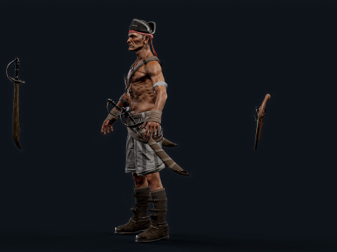 Pirate R2 3D Model