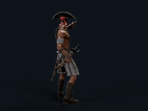 Pirate R2 3D Model