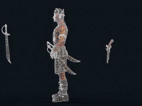 Pirate R2 3D Model