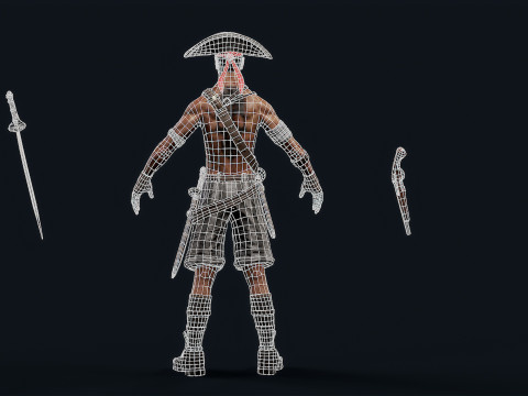 Pirate R2 3D Model