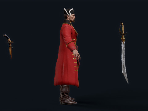 Pirate R3 Modèle 3D
