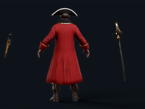 Pirate R3 Modèle 3D