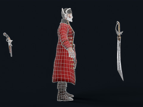 Pirate R3 Modèle 3D