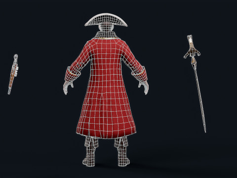 Pirate R3 Modèle 3D