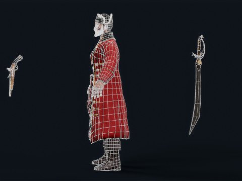Pirate R3 Modèle 3D
