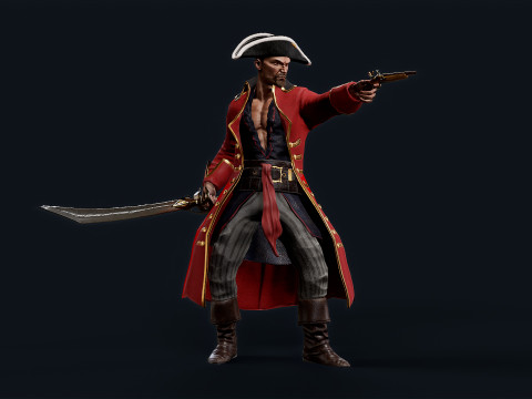Pirate R3 Modèle 3D