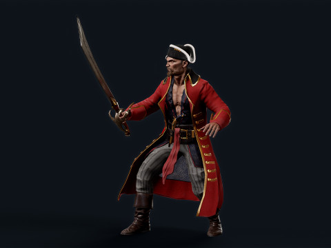 Pirate R3 Modèle 3D