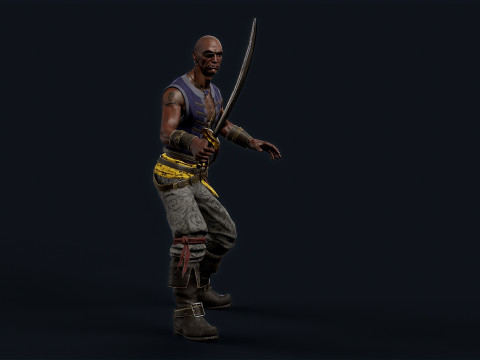 PIRATE R4 Model 3D