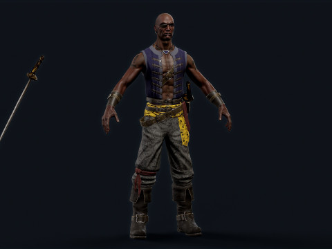 PIRATE R4 Model 3D