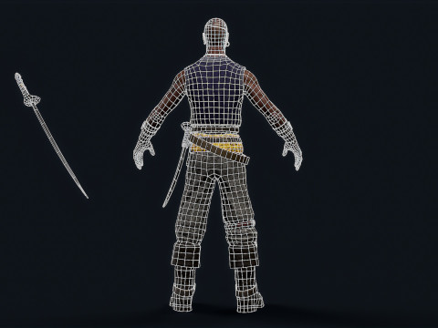 PIRATE R4 Model 3D