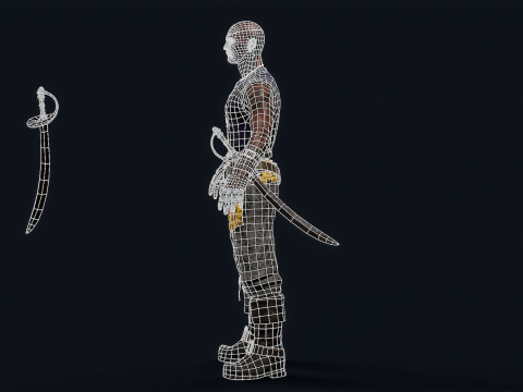 PIRATE R4 Model 3D