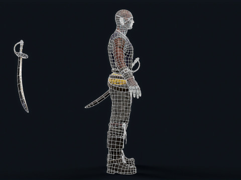 PIRATE R4 Model 3D