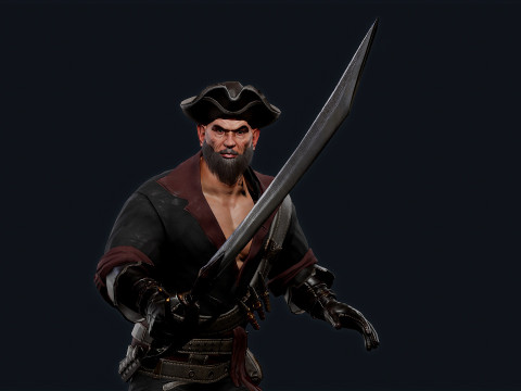 PIRATE R 5 3D Model