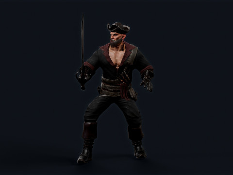 PIRATE R 5 3D Model