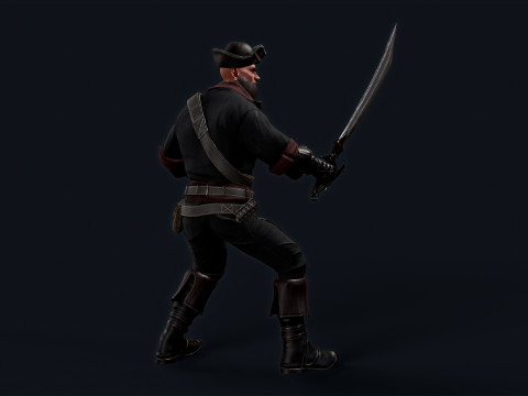 PIRATE R 5 3D Model