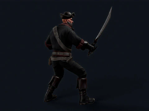 PIRATE R 5 3D Model