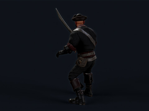 PIRATE R 5 3D Model