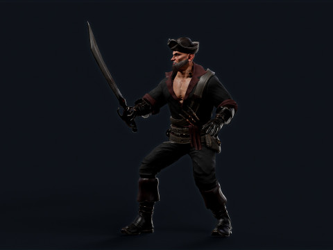 PIRATE R 5 3D Model