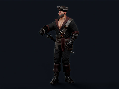 PIRATE R 5 3D Model