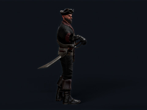 PIRATE R 5 3D Model