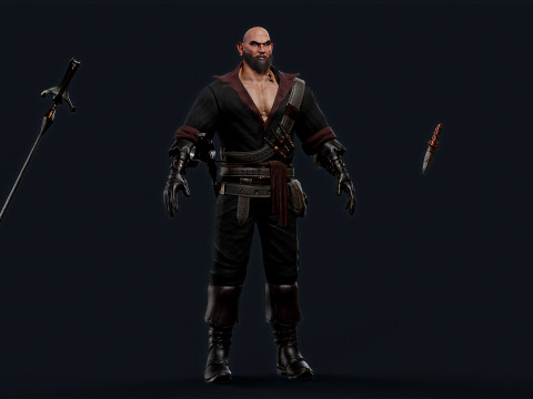 PIRATE R 5 3D Model