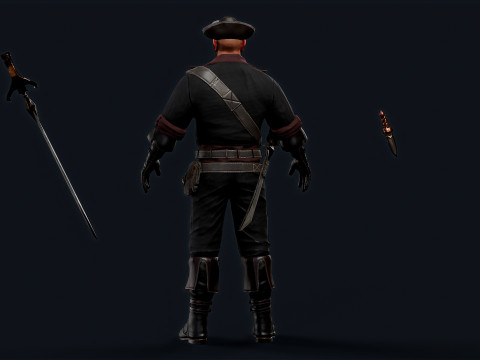 PIRATE R 5 3D Model