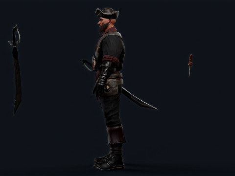 PIRATE R 5 3D Model