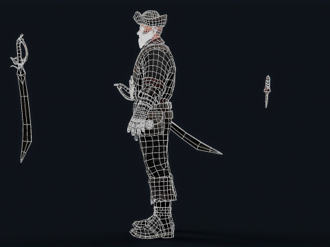 PIRATE R 5 3D Model