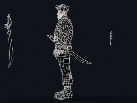 PIRATE R 5 3D Model