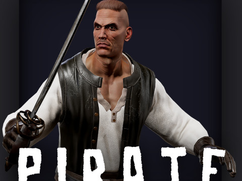 PIRATE R6 3D 모델