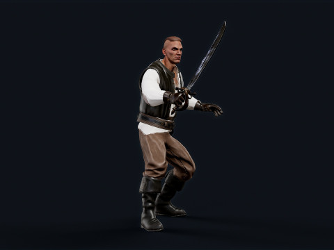 PIRATE R6 Model 3D
