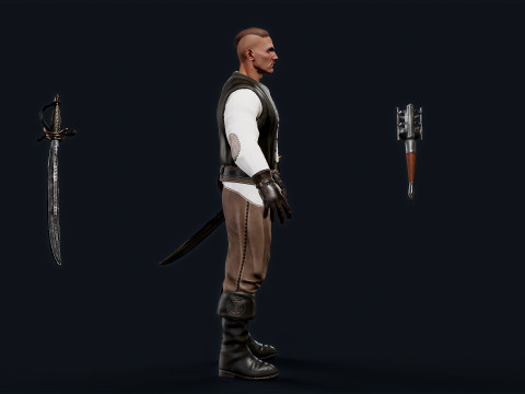 PIRATE R6 Model 3D