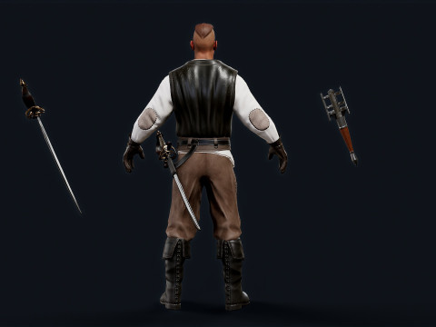 PIRATE R6 Model 3D