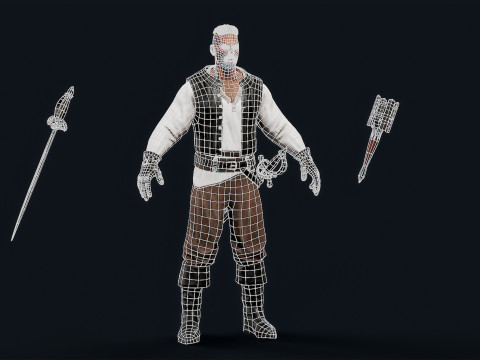 PIRATE R6 Model 3D