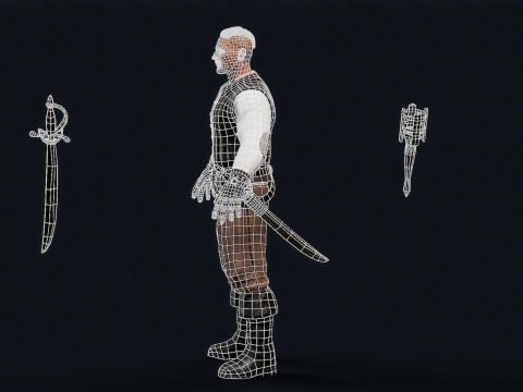 PIRATE R6 Model 3D