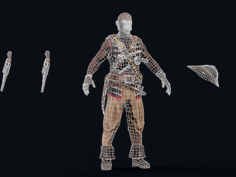 PIRATE R7 Modèle 3D