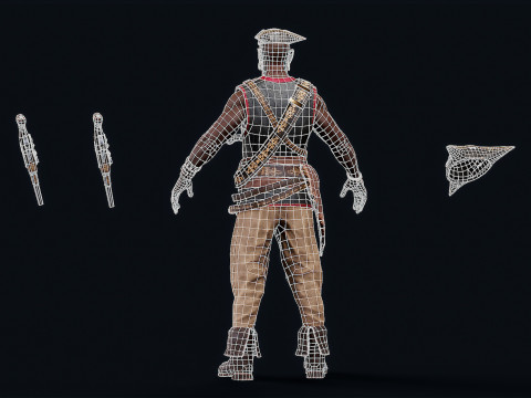 PIRATE R7 Modèle 3D