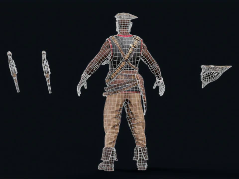 PIRATE R7 3D Model