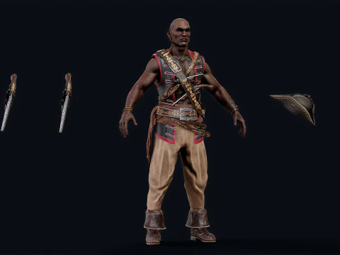 PIRATE R7 3D Model
