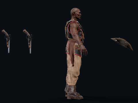 PIRATE R7 Modèle 3D