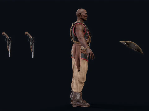 PIRATE R7 3D Model