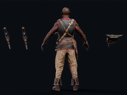 PIRATE R7 Modèle 3D
