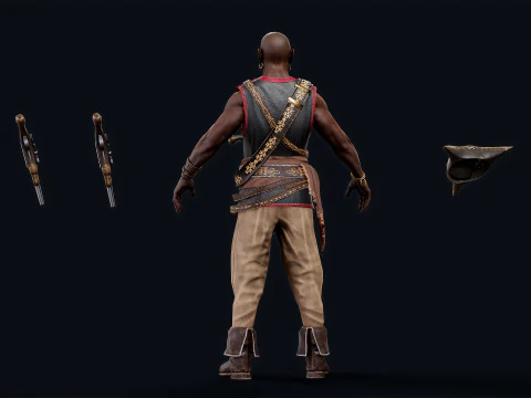 PIRATE R7 3D Model