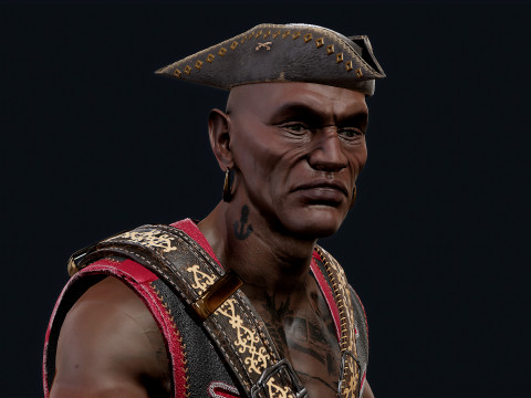 PIRATE R7 Modèle 3D