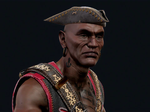 PIRATE R7 3D Model