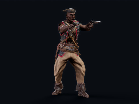 PIRATE R7 Modèle 3D