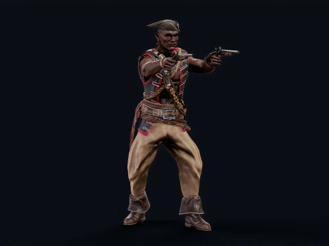 PIRATE R7 3D Model