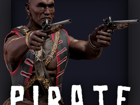 PIRATE R7 3D मॉडल