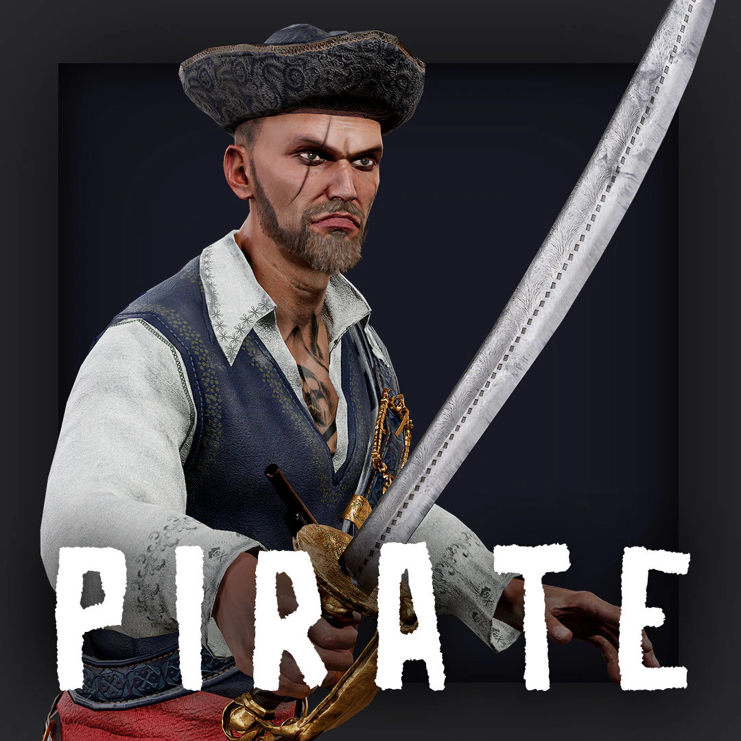 PIRATE R12 Modèle 3D .c4d .max .obj .3ds .fbx .stl .blend 